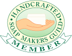 Member of the Handcrafted Soap Maker's Guild